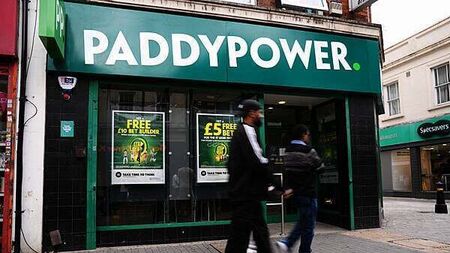 Paddy Power to shut 57 shops in Ireland and UK with almost 250 jobs at risk