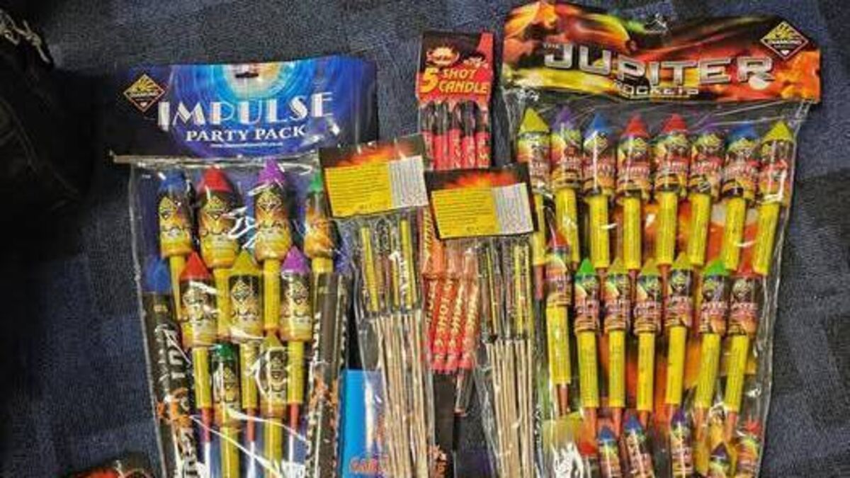 Gardaí in Waterford seize large haul of fireworks