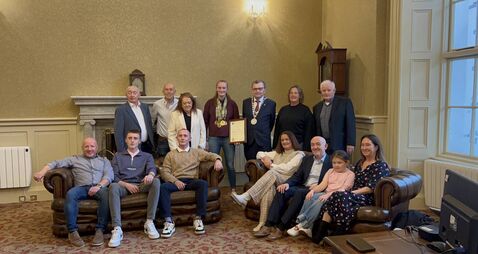 Tramore boxer Zara Breslin is celebrated in City Hall for boxing success