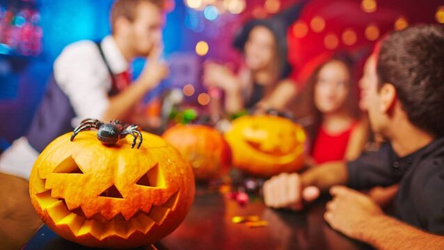 <p>Halloween Party in the Cove Bar, Dunmore Road on Sunday, October 26. Stock Image. </p>