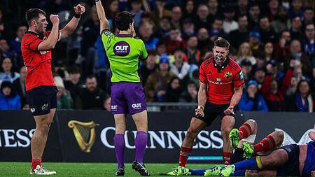 Jack Crowley shines as Munster crush Leinster at Croke Park