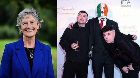 Kneecap back Catherine Connolly for Áras: ‘Vote Connolly because we cannot’