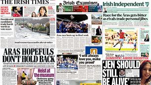 What the papers say: Thursday's front pages