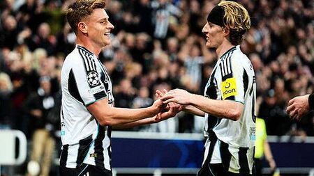 Harvey Barnes scores twice as Newcastle brush aside Benfica