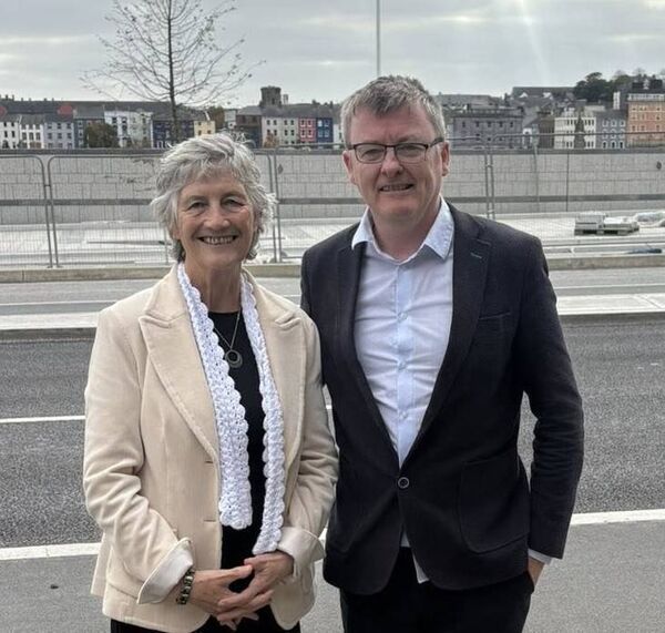 Catherine Connolly and David Cullinane Catherine Connolly and David Cullinane