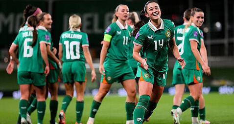 Women's Nations League: Ireland win 4-2 at the Aviva Stadium against Belgium