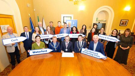 Waterford officially joins the Learning Cities network with signing of MoU