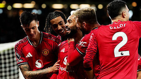 Bryan Mbeumo and Matheus Cunha help Man Utd beat Brighton for third win in a row