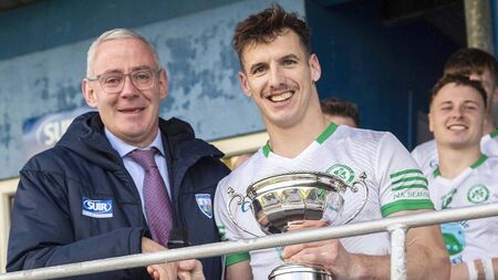 Hynes gives Shamrocks a helping hand in landing county glory