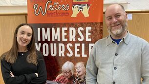 <p>Waterford Poetry Prize 2025 judge Jessica Traynor with winner David McLoghlin</p> <p>Waterford Poetry Prize 2025 judge Jessica Traynor with winner David McLoghlin</p>
