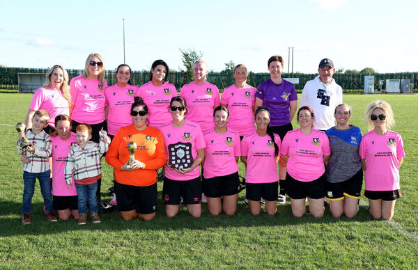 The Winning team, at the Amy Hearne Memorial match hoste by Johnville FC. Photo: Joe Evans  The Winning team, at the Amy Hearne Memorial match hoste by Johnville FC. Photo: Joe Evans