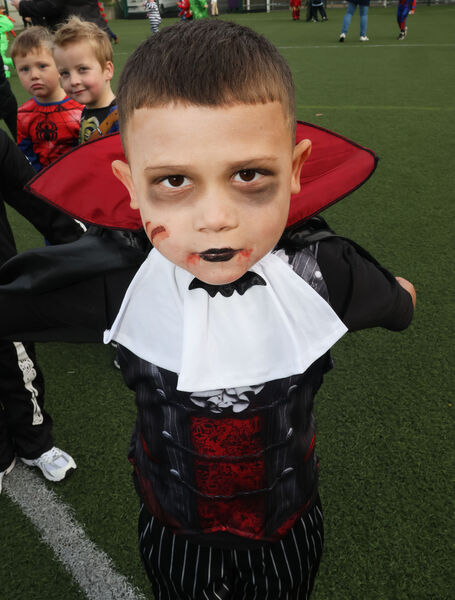 Rico, dressed up for Mount Sion Primary School, mid term Halloween Party. Photo: Joe Evans Rico, dressed up for Mount Sion Primary School, mid term Halloween Party. Photo: Joe Evans