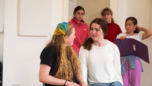 <p>Talented young actors rehearsing for 'A Place Called Home'</p>
