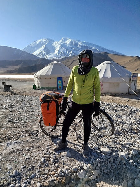 Michael Whelan in Central Asia. 