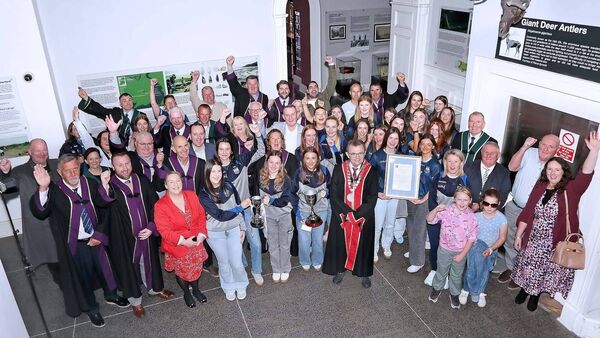 Waterford Minor Ladies Footballers Receive Prestigious Civic Reception