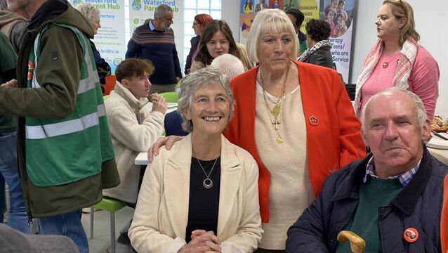 <p>Catherine Connolly at the BRiLL centre Ballybeg. Photo: Libby Marchant</p>