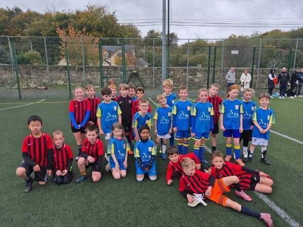 Kilmacow FC visited The Paddock recently for two games against Portlaw Utd FC's, U7s and U9s. 