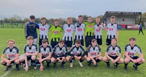 The Portlaw Utd FC Youths players