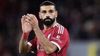 Arne Slot salutes Mohamed Salah after scoring 250th Liverpool goal