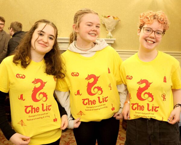 Aoibhinn, Ellie and Síofra. Photo: Joe Evans Aoibhinn, Ellie and Síofra. Photo: Joe Evans