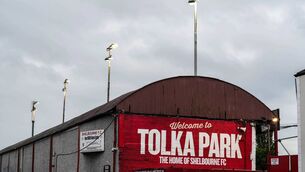 <p>Tolka Park will be the venue for relegation/promotion playoff final. Photo: INPHO</p>