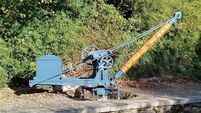 Historic crane fully restored by Waterford Suir Valley Railway