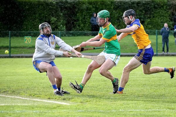 Kilrossanty's Jack Whyte scores the all important second goal for his side in the second half. Kilrossanty's Jack Whyte scores the all important second goal for his side in the second half.