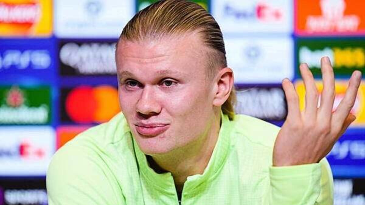 Man City’s Erling Haaland says records not on his mind amid prolific scoring run