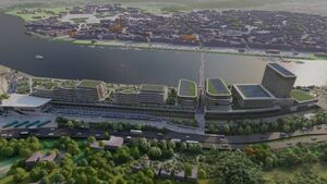 Significant updates on North Quays: Train station, Bridge, Clock Tower