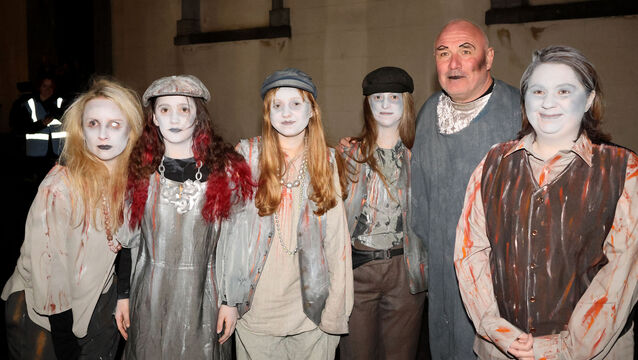 Spraoi, Siren Sisters, Samhain Parade. Photo: Joe Evans <p> Spraoi, Siren Sisters, Samhain Parade. Photo: Joe Evans</p>