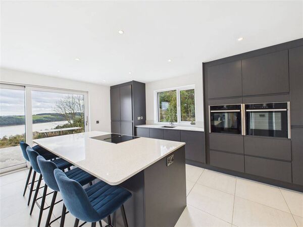 The impressive property is in an idyllic setting 