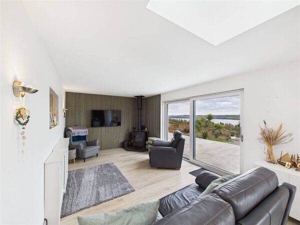 The impressive property is in an idyllic setting 