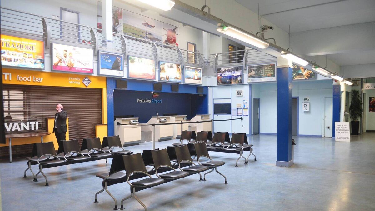 What will happen to Waterford Airport's terminal and runway?
