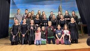 <p>Members of the Sliabh gCua Set Dancing Club at the recent Scór na nÓg County Final.</p>