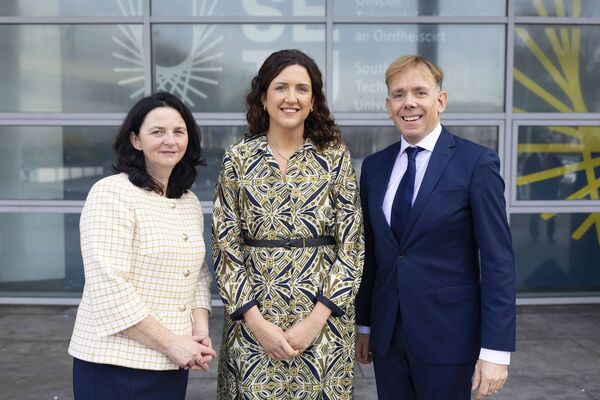 Jacinta Greene SETU Department Of Culinary Arts, Hospitality and Tourism, Sarah Dolly, Head Of Careers at Failte Ireland and Don O’Neill, Head of Department Of Culinary Arts, Hospitality and Tourism. Photo: Patrick Browne Jacinta Greene SETU Department Of Culinary Arts, Hospitality and Tourism, Sarah Dolly, Head Of Careers at Failte Ireland and Don O’Neill, Head of Department Of Culinary Arts, Hospitality and Tourism. Photo: Patrick Browne