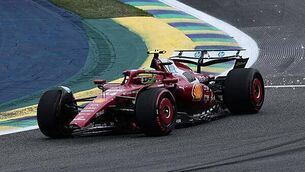 In pictures: NFL fans and famous faces arrive at Croke Park