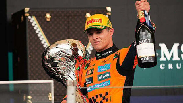 Lando Norris: Max Verstappen ‘is going to be a threat’ in championship race