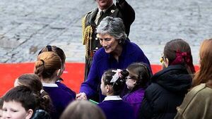 School pupils meet ‘cool’ new President Catherine Connolly