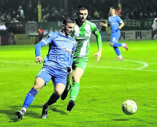 Waterford FC’s captain Padraig Amond has had a truly unforgettable season for the Blues. Waterford FC’s captain Padraig Amond has had a truly unforgettable season for the Blues.