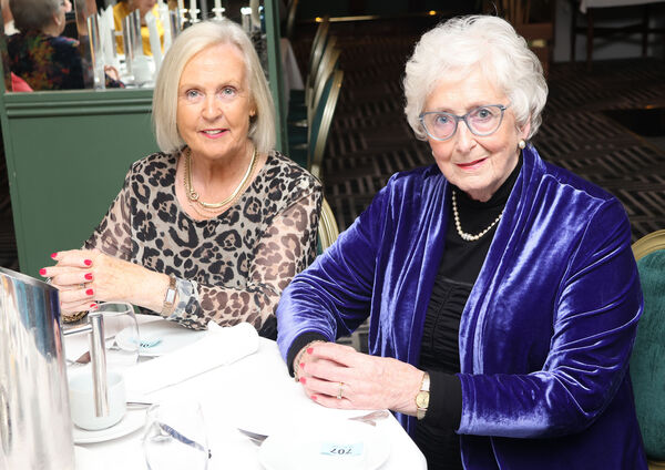  Julie and Eilish, at the Tramore ICA 80th Anniversary Dinner in the Majestic Hotel.