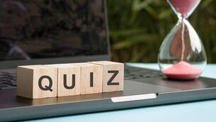 <p>The quiz will take place on November 14</p>