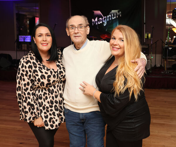 Michelle, Pat and Jennifer Halley, at the Tower Hotel for the Magnum benefit night in aid of Waterford Hospice. Michelle, Pat and Jennifer Halley, at the Tower Hotel for the Magnum benefit night in aid of Waterford Hospice.