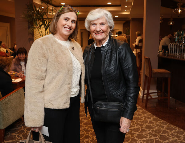 Deirdre Wallace and Mary Murphy, at the Tower Hotel for the Magnum benefit night in aid of Waterford Hospice. Deirdre Wallace and Mary Murphy, at the Tower Hotel for the Magnum benefit night in aid of Waterford Hospice.