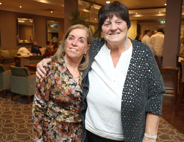 Betty Dunphy and Theresa O'Rourke, at the Tower Hotel for the Magnum benefit night. Betty Dunphy and Theresa O'Rourke, at the Tower Hotel for the Magnum benefit night.