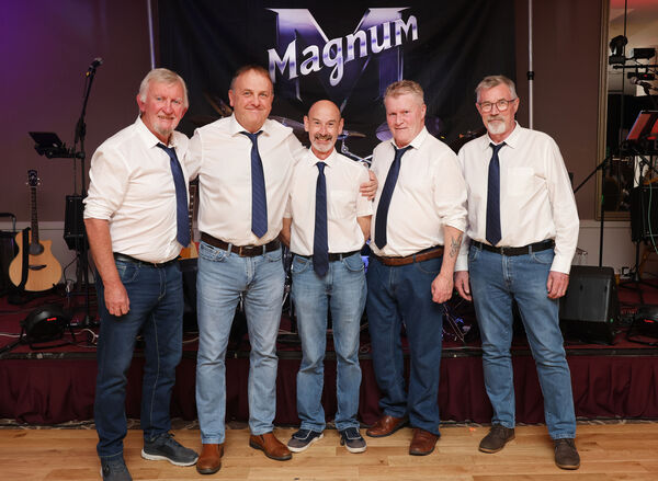 Magnum, who performed a benefit night in aid of Waterford Hospice at the Tower Hotel. Magnum, who performed a benefit night in aid of Waterford Hospice at the Tower Hotel.