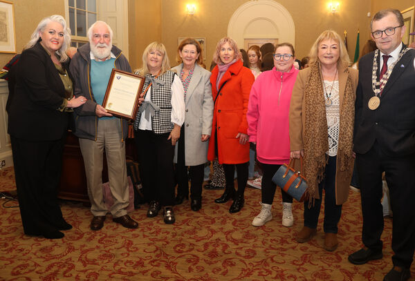  Mayor of Waterford City &amp; County Cllr Seamus Ryan held a reception at City Hall for Waterford Panto Society who are celebrating their 40th anniversary.