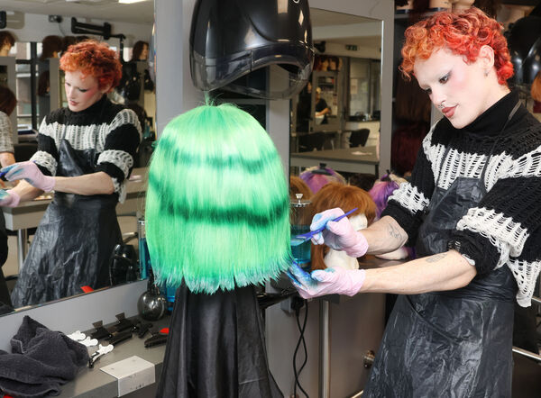 Mei, Hairdressing and Barbering QQI Level 5 at WCFE. Mei, Hairdressing and Barbering QQI Level 5 at WCFE.