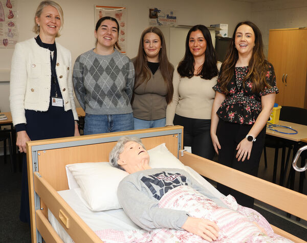 Bernadette, Gracie, Mia, Niamh and Emma, in Nursing Studies and Health at WCFE. Bernadette, Gracie, Mia, Niamh and Emma, in Nursing Studies and Health at WCFE.