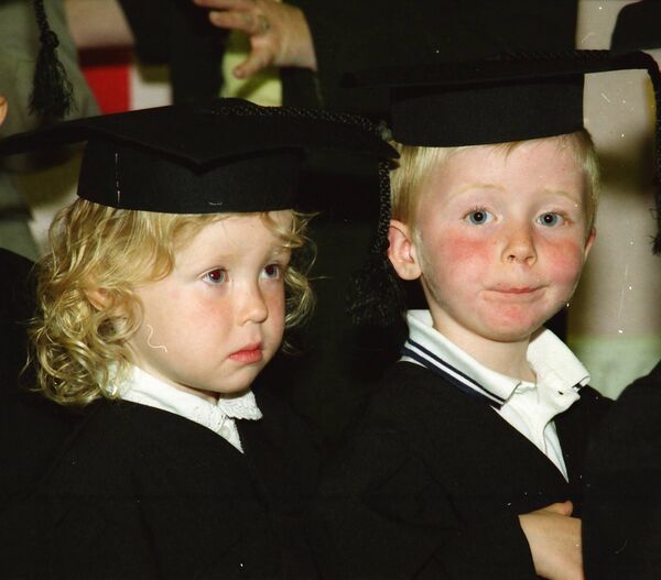 Pictured are Lily Beresford and Barry Smith who graduated from Waterford Montessori School at Lady Lane back in 2000 - the Millennium year, 25 years ago. Pictured are Lily Beresford and Barry Smith who graduated from Waterford Montessori School at Lady Lane back in 2000 - the Millennium year, 25 years ago.