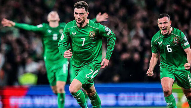 Latest: Troy Parrott double gives Republic of Ireland lead against Portugal